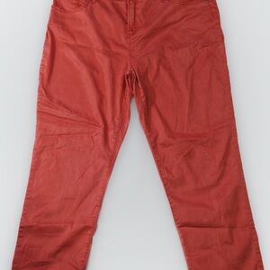 Chico's Red Straight Leg Jeans